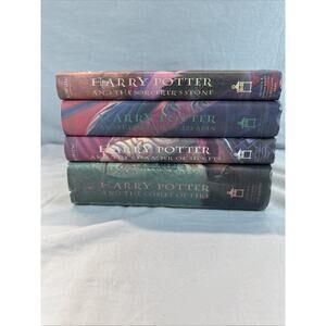 Lot Of 4 Harry Potter J.K. Rowling Hardcovers